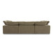 Clay Lounge - Performance Fabric Modular Sectional - Desert Sage