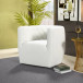 Lotte Cream Boucle Swivel Chair  | KM Home Furniture and Mattress Store | Houston TX | Best Furniture stores in Houston