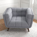 Kano Lounge Chair (Light Gray) | KM Home Furniture and Mattress Store | Houston TX | Best Furniture stores in Houston