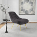 Edna Lounge Chair - Gray Boucle | KM Home Furniture and Mattress Store | Houston TX | Best Furniture stores in Houston