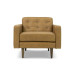 Broxton Leather Lounge Chair (Tan) | KM Home Furniture and Mattress Store | Houston TX | Best Furniture stores in Houston