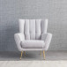 Amelia Armchair - Light Gray | KM Home Furniture and Mattress Store | Houston TX | Best Furniture stores in Houston