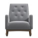 Windsor Grey Fabric Rocking Chair  | KM Home Furniture and Mattress Store | Houston TX | Best Furniture stores in Houston