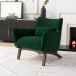 Casper Lounge Chair - Dark Green Velvet | KM Home Furniture and Mattress Store | Houston TX | Best Furniture stores in Houston