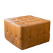 Bunta Ottoman Large - Tan Leather  | KM Home Furniture and Mattress Store | Houston TX | Best Furniture stores in Houston