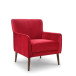 Swindon Lounge Chair - Red Velvet | KM Home Furniture and Mattress Store | Houston TX | Best Furniture stores in Houston
