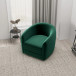 Spring Dark Green Velvet Swivel Chair  | KM Home Furniture and Mattress Store | Houston TX | Best Furniture stores in Houston