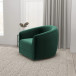 Spring Dark Green Velvet Swivel Chair  | KM Home Furniture and Mattress Store | Houston TX | Best Furniture stores in Houston