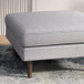 Fordham Ottoman - Light Gray Fabric | KM Home Furniture and Mattress Store | Houston TX | Best Furniture stores in Houston