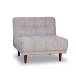 Kano Armless Lounge Chair - Light Gray | KM Home Furniture and Mattress Store | Houston TX | Best Furniture stores in Houston