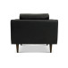 Tara Leather Lounge Chair (Black) | KM Home Furniture and Mattress Store | Houston TX | Best Furniture stores in Houston