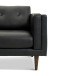 Tara Leather Lounge Chair (Black) | KM Home Furniture and Mattress Store | Houston TX | Best Furniture stores in Houston