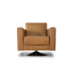 Ginger Genuine Leather Swivel Chair | KM Home Furniture and Mattress Store | Houston TX | Best Furniture stores in Houston