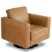 Ginger Genuine Leather Swivel Chair | KM Home Furniture and Mattress Store | Houston TX | Best Furniture stores in Houston
