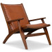 Bogor Lounge Chair - Antique Tan Leather | KM Home Furniture and Mattress Store | Houston TX | Best Furniture stores in Houston