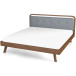 Modern Divani King Size Platform Bed  | KM Home Furniture and Mattress Store | Houston TX | Best Furniture stores in Houston