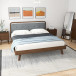 Modern Divani King Size Platform Bed  | KM Home Furniture and Mattress Store | Houston TX | Best Furniture stores in Houston