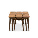 Paris Zigon Nesting Table - 3 Pcs | KM Home Furniture and Mattress Store | Houston TX | Best Furniture stores in Houston