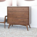Noak Mid Century Modern Dresser (3 Drawer) | KM Home Furniture and Mattress Store | Houston TX | Best Furniture stores in Houston