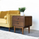 Stein Mid Century Modern Walnut Brown Nightstand | KM Home Furniture and Mattress Store | TX | Best Furniture stores in Houston
