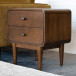 Stein Mid Century Modern Walnut Brown Nightstand | KM Home Furniture and Mattress Store | TX | Best Furniture stores in Houston