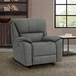 Barcalounger Jones Fabric Rocker Recliner with Power Headrests