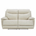 Leather Power Reclining Loveseat with Power Headrests