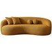 Blair Sofa - Gold Boucle Couch | KM Home Furniture and Mattress Store | Houston TX | Best Furniture stores in Houston