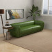Miller Sofa - Green Leather Couch | KM Home Furniture and Mattress Store | Houston TX | Best Furniture stores in Houston