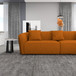 Galleria Sectional Sofa - Burnt Orange Boucle | KM Home Furniture and Mattress Store | TX | Best Furniture stores in Houston