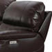 Leather Power Reclining Loveseat with Power Headrest Item 2000226