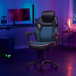 Gaming 3D Insight Office Chair with Adjustable Headrest