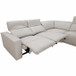 Power Reclining Leather Sectional with Power Headrests