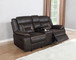 Greer - Glider Loveseat W/ Console