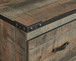 Trinell - 3-Piece Entertainment Center With Electric Fireplace - Brown