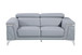 1140 - Top Grain Italian Leather Loveseat