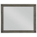 Lilith - Rectangular Dresser Mirror - Distressed Gray