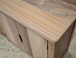 Natural Parota - 93" TV Stand - Brown Cappuccino