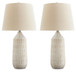 Willport - Ceramic Table Lamp (Set of 2) - Off White