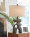 Danacy - Distressed Black - Paper Table Lamp