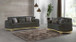 Sofa and Loveseat Set Venetti Velvet by New Era Innovations NEI-S540