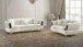 Sofa and Loveseat Set Kelebek Velvet by New Era Innovations NEI-S550-Kelebek