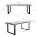 Jedrik - Large Outdoor Dining Table - Cement