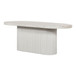 Lyon - Outdoor Cement Dining Table - Light Gray