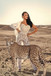 Tempered Glass With Foil - Cheetah Girl - Beige