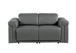 1126 - Top Grain Power Reclining Italian Leather Loveseat