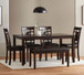 Cali Dining Room Set in Brown HH-D1015 by Happy Homes