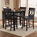 Bravo Counter Dining Room Set in Brown NEi-D4242-Bravo by New Era Innovations