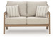 Hallow Creek - Driftwood - Loveseat With Cushion