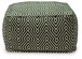 Abacy - Green / Ivory - Pouf